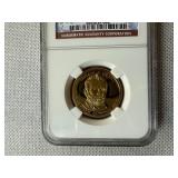 18th President 2011 S $1 Ulysses S. Grant NGC Early Releases PF 69 Ultra Cameo