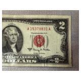 1963 Series Red Seal $2 Bill