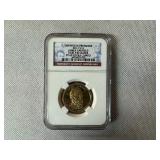 20th President 2011 S $1 James Garfield NGC Early Releases PF69 Ultra Cameo
