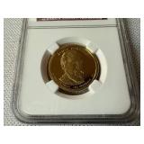 20th President 2011 S $1 James Garfield NGC Early Releases PF69 Ultra Cameo