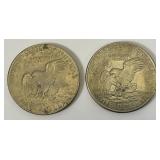 1971 No Mint Mark Eisenhower One Dollar Coins