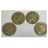 1971 No Mint Mark Eisenhower One Dollar Coins