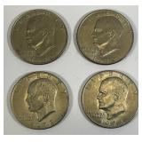 1972 D Eisenhower One Dollar Coins