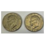 1972 D Eisenhower One Dollar Coins