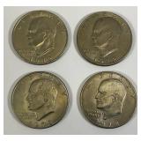 1972 D Eisenhower One Dollar Coins