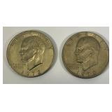 1972 D Eisenhower One Dollar Coins