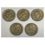 1979 D Susan B. Anthony Dollars