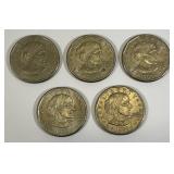 1999 P Susan B. Anthony Dollars