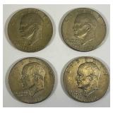 1776-1976 No Mint Mark Bicentennial Eisenhower Type 2 Narrow Print