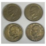 1972 D Eisenhower One Dollar Coins