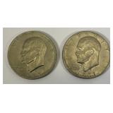 1971 D Eisenhower One Dollar Coins