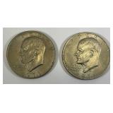 1971 D Eisenhower One Dollar Coins