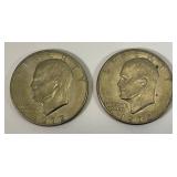 1972 D Eisenhower One Dollar Coins