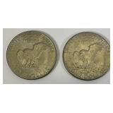 1972 D Eisenhower One Dollar Coins