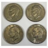 1977 D Eisenhower One Dollar Coins