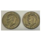 1977 D Eisenhower One Dollar Coins