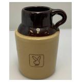 Vintage Collectible PLAYBOY Pottery Jug 5 3/4" Tall