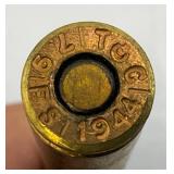 WWII 1944 Turkish Mauser 8mm (&.9) Ammo Belt With 14 Clips 5 Rounds Per Clip (70 Rounds Total)