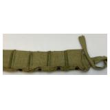 WWII 1944 Turkish Mauser 8mm (&.9) Ammo Belt With 14 Clips 5 Rounds Per Clip (70 Rounds Total)