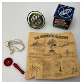 Vintage Wham-O Hunting Slingshot In Original Box & Hurst Gyroscope In Original Box