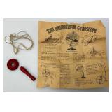 Vintage Wham-O Hunting Slingshot In Original Box & Hurst Gyroscope In Original Box