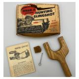 Vintage Wham-O Hunting Slingshot In Original Box & Hurst Gyroscope In Original Box