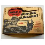 Vintage Wham-O Hunting Slingshot In Original Box & Hurst Gyroscope In Original Box