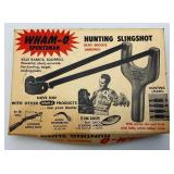 Vintage Wham-O Hunting Slingshot In Original Box & Hurst Gyroscope In Original Box