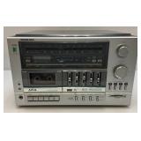 Vintage Soundesign AM-FM Stereo Receiver /Cassette Recorder With Record Player & Box Speakers (Works)