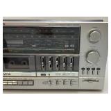 Vintage Soundesign AM-FM Stereo Receiver /Cassette Recorder With Record Player & Box Speakers (Works)