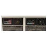 Vintage Soundesign AM-FM Stereo Receiver /Cassette Recorder With Record Player & Box Speakers (Works)