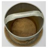 Very Old Calvanized Chicken Feeder