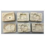 Misc. Vintage Ceramic Candle Molds?