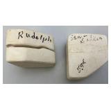 Misc. Vintage Ceramic Candle Molds?