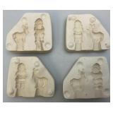 Misc. Vintage Ceramic Candle Molds?