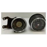 Vintage Motorcycle Speedometers