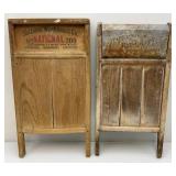 Antique Washboards One With Advertisement