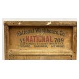Antique Washboards One With Advertisement