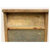 Antique Washboards One With Advertisement