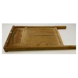 Antique Washboards One With Advertisement