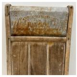 Antique Washboards One With Advertisement