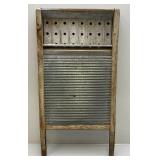 Antique Washboards One With Advertisement