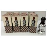 Vintage AVON Chess Pieces In Original Boxes