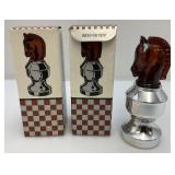 Vintage AVON Chess Pieces In Original Boxes