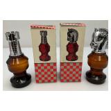 Vintage AVON Chess Pieces In Original Boxes