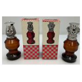 Vintage AVON Chess Pieces In Original Boxes