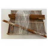 Vintage Asain Teak Wood And Bamboo Birdcage 11" x 13" x 15" With Additional Pieces