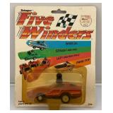 Vintage Schaper Stomper Five Winder Corvette On Original Card (Bubble Yellowed)