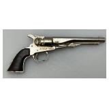 Vintage Miniature Metal Cap Gun pistol 4 1/4"