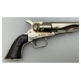 Vintage Miniature Metal Cap Gun pistol 4 1/4"